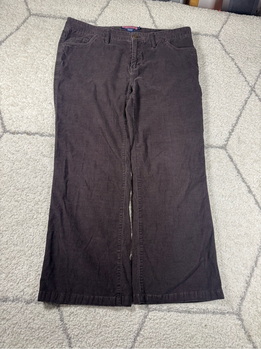 Vineyard Vines Dark Gray Corduroy Pants